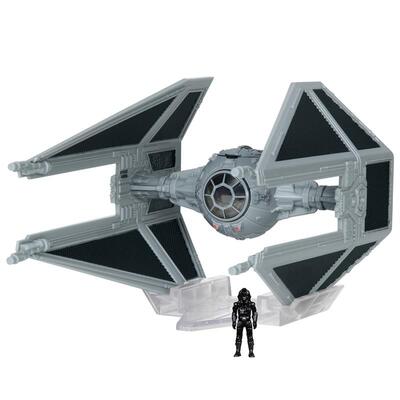 Ігрова колекційна фігурка Star Wars Small Vehicle Транспорт та фігурка TIE Interceptor 7.5см