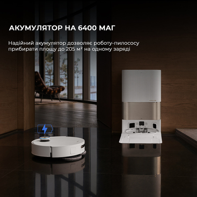 Робот-пилосос Dreame X50 Ultra Complete White (RLX85CE-4-WH)