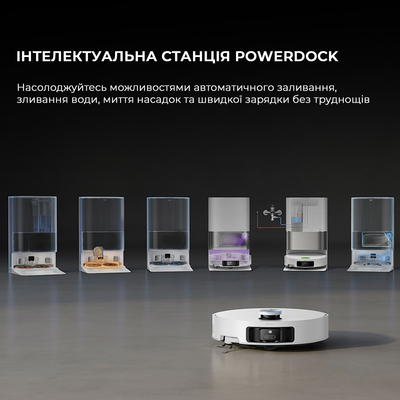 Робот-пилосос Dreame X50 Ultra Complete White (RLX85CE-4-WH)