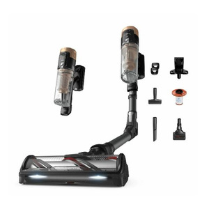 Пилосос Rowenta безпровідний X-Force Flex 14.80 Auto Animal, 240Вт, конт пил -0.65л, автон. робота до 90хв, HEF system 99,9%, чорно-золотий