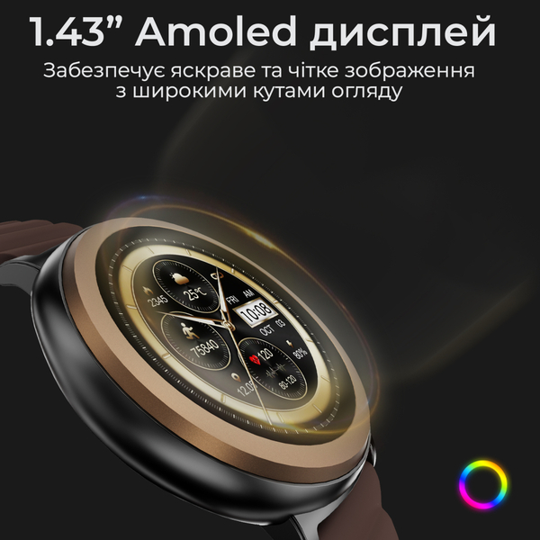 Смарт-годинник HiFuture Aurora Dark Green