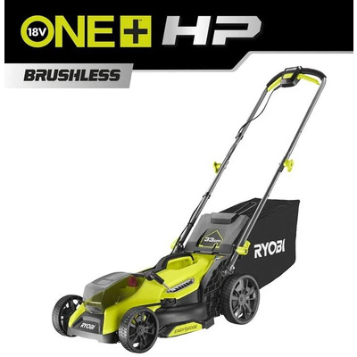 Газонокосарка акумуляторна Ryobi ONE+ HP RY18LMX33A-0 18В 33см 30л 25-90мм 9.3кг без АКБ та ЗП