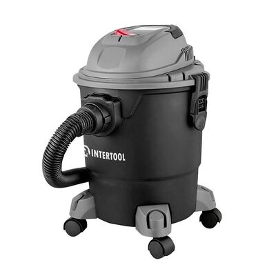 Пилосос будівельний 1200 Вт, бак 20 л, пластик, 17 кПа INTERTOOL DT-1020