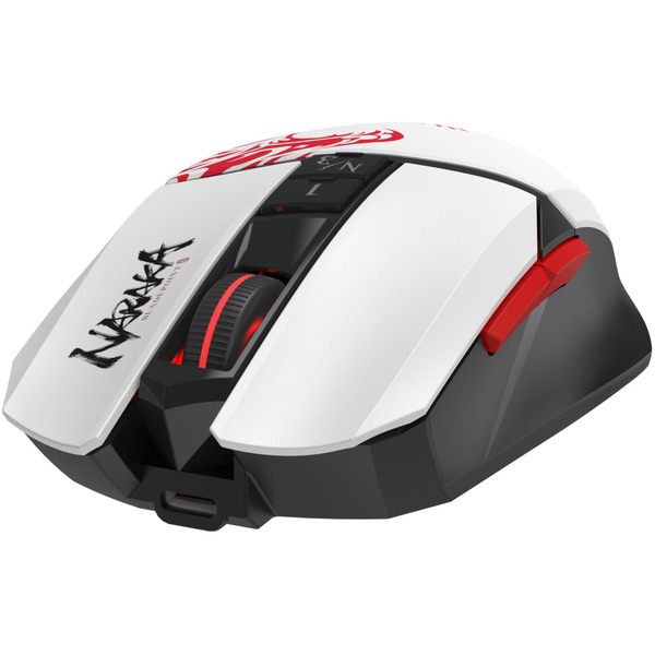 Миша бездротова A4Tech Bloody R36 Ultra Naraka White