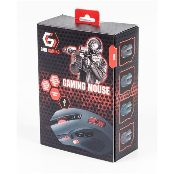 Миша Gembird MUSG-004 Black