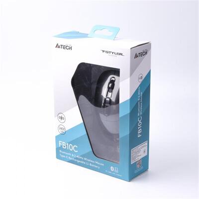 Мышь беспроводная A4Tech FB10C Stone Black USB