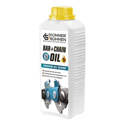 Олива для змащення пильних ланцюгів Konner&amp;Sohnen KS BAR+CHAIN OIL, 1л