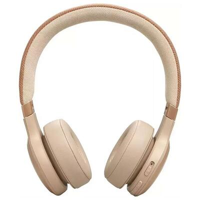 Bluetooth-гарнитура JBL Live 670NC Sandstone (JBLLIVE670NCSAT)