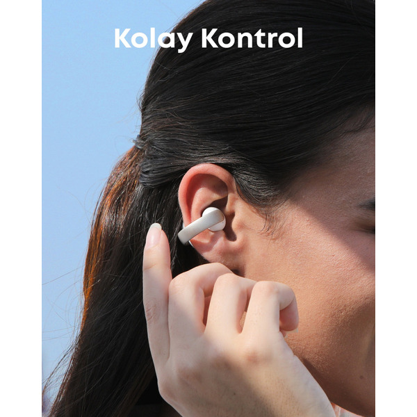 Наушники Anker SoundCore AeroClip White (A3388G21)