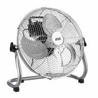 Вентилятор підлоговий 2E PowerWind 30C професійний, 30см, 60Вт, кнопки, двигун мідь 100%, срібний