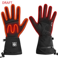 Рукавички з підігрівом 2E Touch Plus Black, розмір M/L