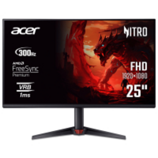 Монітор Acer 24.5 VG250QFbmiipx 2xHDMI, DP, MM, IPS, 300Hz, 1ms, FreeSync