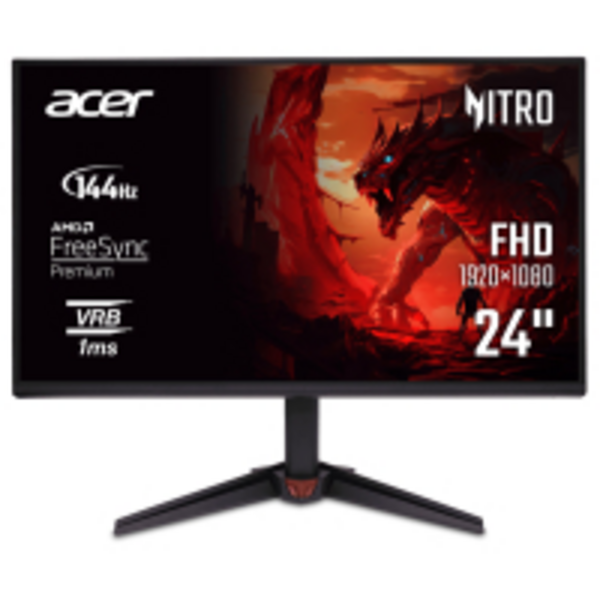 Монітор Acer 23.8" VG240YP6bip HDMI, DP, MM, IPS, 144Hz, 1ms, FreeSync