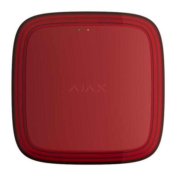 Датчик пожежний світловий Ajax EN54 FireProtect VAD red, Jeweller, EN54, бездротовий, червоний