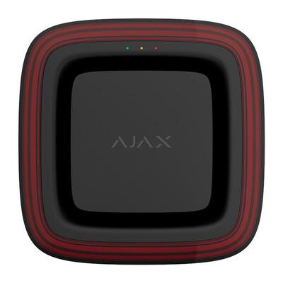 Датчик пожежний світлозвуковий Ajax EN54 FireProtect VAD Sounder black, Jeweller, EN54, бездротовий, чорний