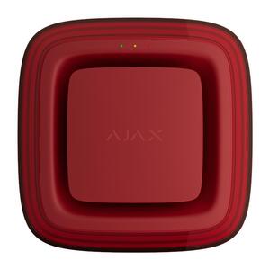 Датчик пожежний світлозвуковий Ajax EN54 FireProtect VAD Sounder red, Jeweller, EN54, бездротовий, червоний