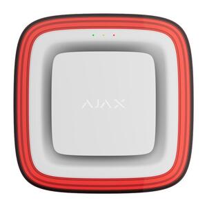 Датчик пожежний світлозвуковий Ajax EN54 FireProtect VAD Sounder white, Jeweller, EN54, бездротовий, білий