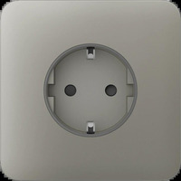 Передня панель для вбудованої розетки Ajax SoloCover for Outlet Basic, olive