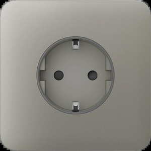 Передня панель для вбудованої розетки Ajax SoloCover for Outlet Basic, olive