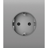 Центральна панель для вбудованої розетки Ajax CenterCover for Outlet Basic, fog