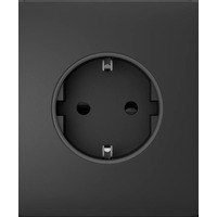 Центральна панель для вбудованої розетки Ajax CenterCover for Outlet Basic, graphite