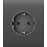 Центральна панель для вбудованої розетки Ajax CenterCover for Outlet Basic, grey