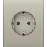 Центральна панель для вбудованої розетки Ajax CenterCover for Outlet Basic, ivory