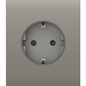 Центральна панель для вбудованої розетки Ajax CenterCover for Outlet Basic, olive