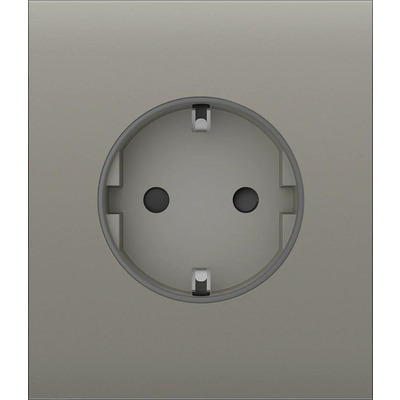 Центральна панель для вбудованої розетки Ajax CenterCover for Outlet Basic, olive