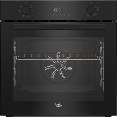 Духова шафа Beko електрична, 72л, A, дисплей, конвекція, чорний