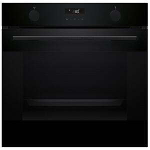 Духова шафа Bosch електрична, 76л, A, дисплей, конвекція, телескопічні направляючі, чорний