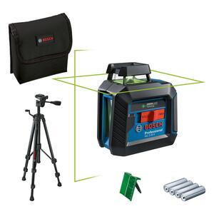 Нівелір лазерний Bosch Professional GLL2-20G + BT150 до 10м, ±0.2мм/м, 4AAx1.5В, штатив, чохол, 0.62кг