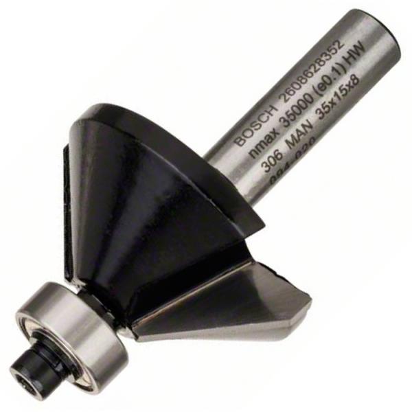 Фреза фасонная Bosch Professional Std S8 D11 L15 45°