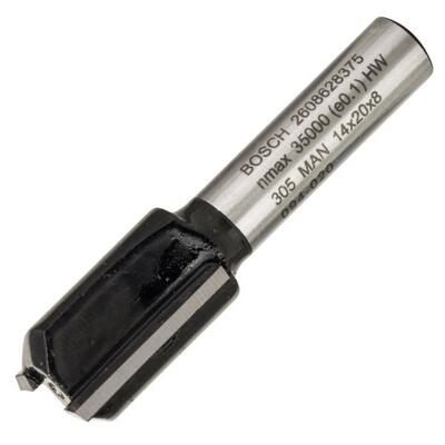 Фреза пазова Bosch Professional з двома лезами Std S8 D14 L20