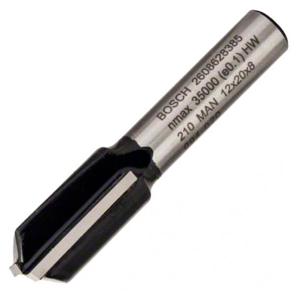 Фреза пазовая Bosch Professional с двумя лезвиями Std S8 D12 L20