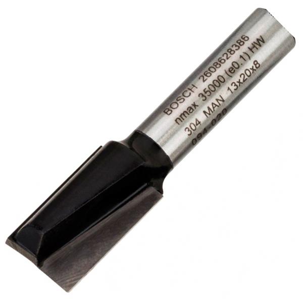 Фреза пазовая Bosch Professional с двумя лезвиями Std S8 D13 L20