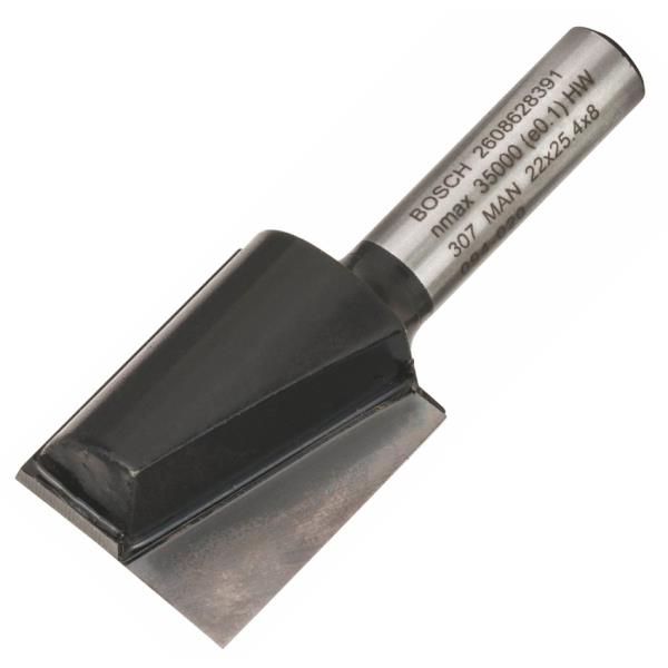 Фреза пазовая Bosch Professional с двумя лезвиями Std S8 D22 L25