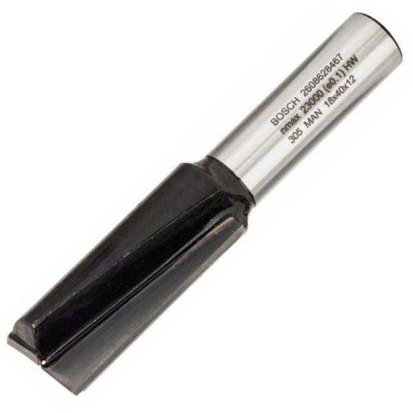 Фреза пазова Bosch Professional з двома лезами Std S12 D18 L40