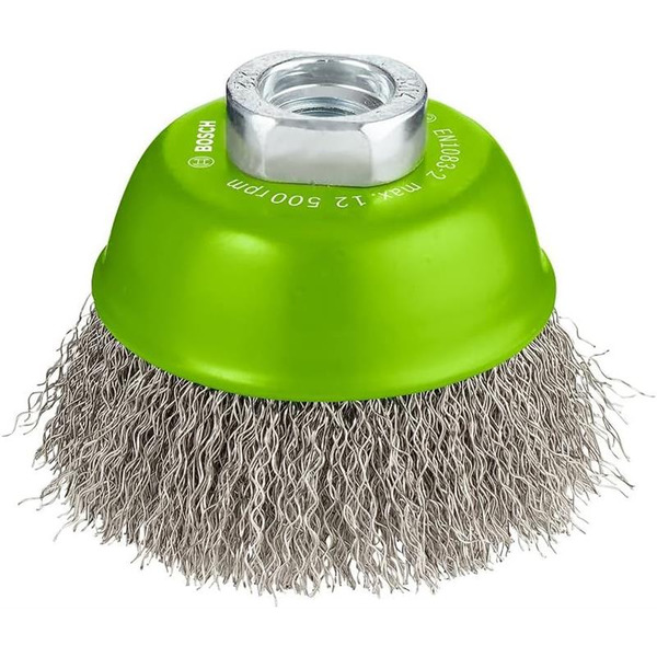 Щітка чашкова Bosch Professional нержавіюча 75мм 0.3мм M14