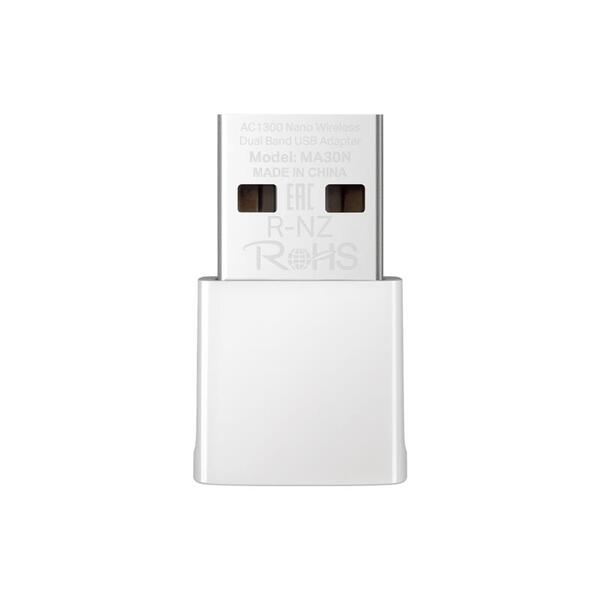 Адаптер WiFi MERCUSYS MA30N AC1300, USB
