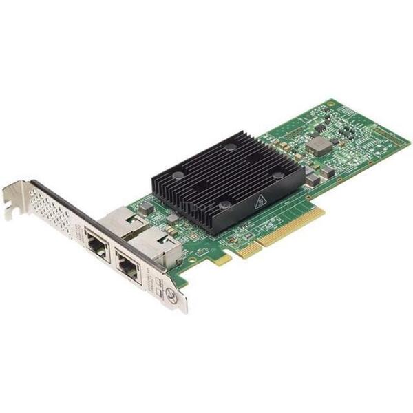 Мережева карта Dell Broadcom 57416 Dual Port 10Gb Base-T PCIe Adapter Low Profile Customer Install