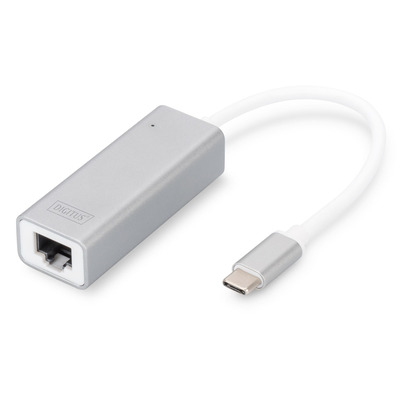 Адаптер DIGITUS USB-C - 10/100/1000 Mbps Ethernet