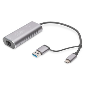Адаптер DIGITUS USB-C/USB 3.0 - 2.5 Gbps Ethernet