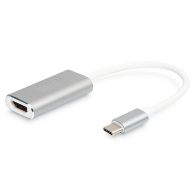 Адаптер DIGITUS USB-C - HDMA UHD 4K, M/F, 0.2м