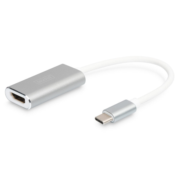 Адаптер DIGITUS USB-C - HDMA UHD 4K, M/F, 0.2м