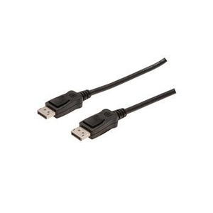 Кабель DIGITUS DisplayPort (M/M), 1м, чорний