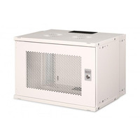 Шафа DIGITUS 19", 7U, SOHO PRO, металеві перфоровані двері, 540x400 мм, 60кг максимально, сіра