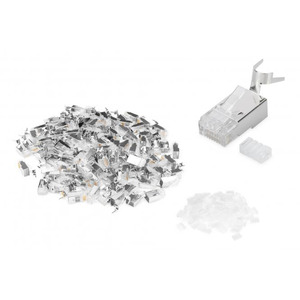 Конектор DIGITUS CАТ 6A RJ45, STP, 100шт.