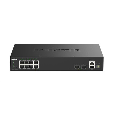 Комутатор D-Link DGS-1530-10 8xGE, 2xSFP+ Керований. L2+