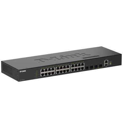 Комутатор D-Link DGS-1530-28 24xGE, 4xSFP+ Керований. L2+
